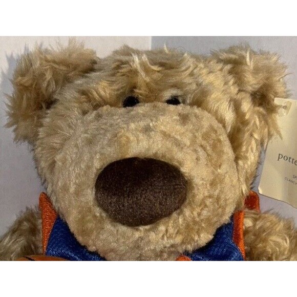GUND Pottery Barn BASKETBALL CLANCY TEDDY BEAR 10" Kids Plush Stuffed Animal Toy - Picture 8 of 8
